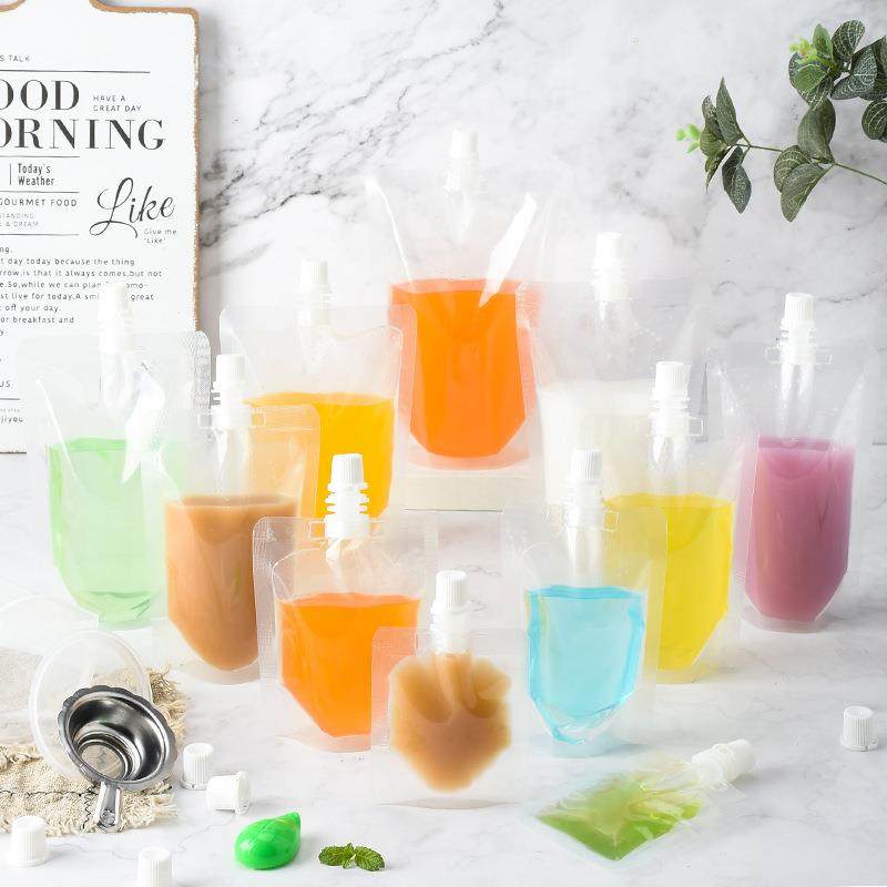 次透明吸自733立嘴袋饮料果汁豆浆奶茶包装袋一性塑料品密封食袋,包装,自立袋,淘宝优惠券,粉丝福利购,淘宝优惠卷