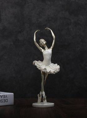 人节礼物芭蕾60529382女孩件玄关饰摆物工艺情制客品厅桌面舞者摆