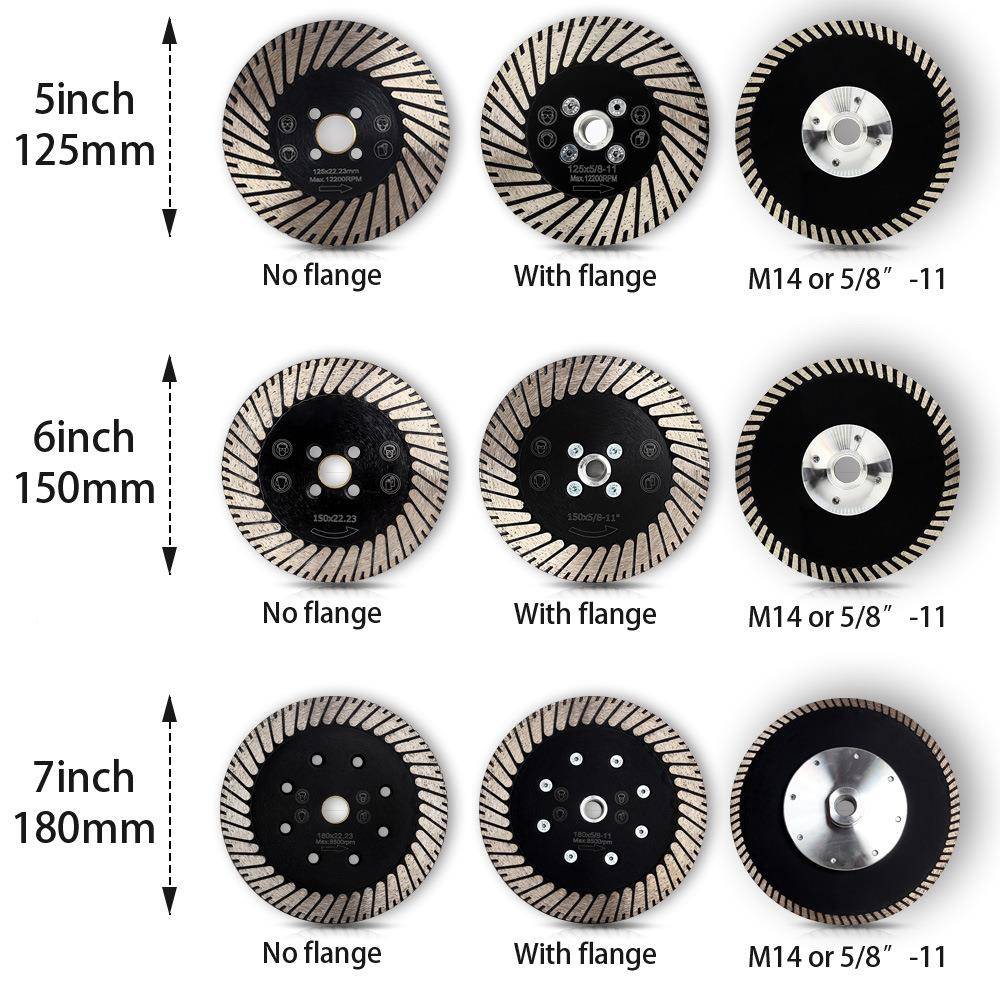 115mm/12开5mm金刚石切片瓷砖混凝土理石锯片割切大168磨石材槽干