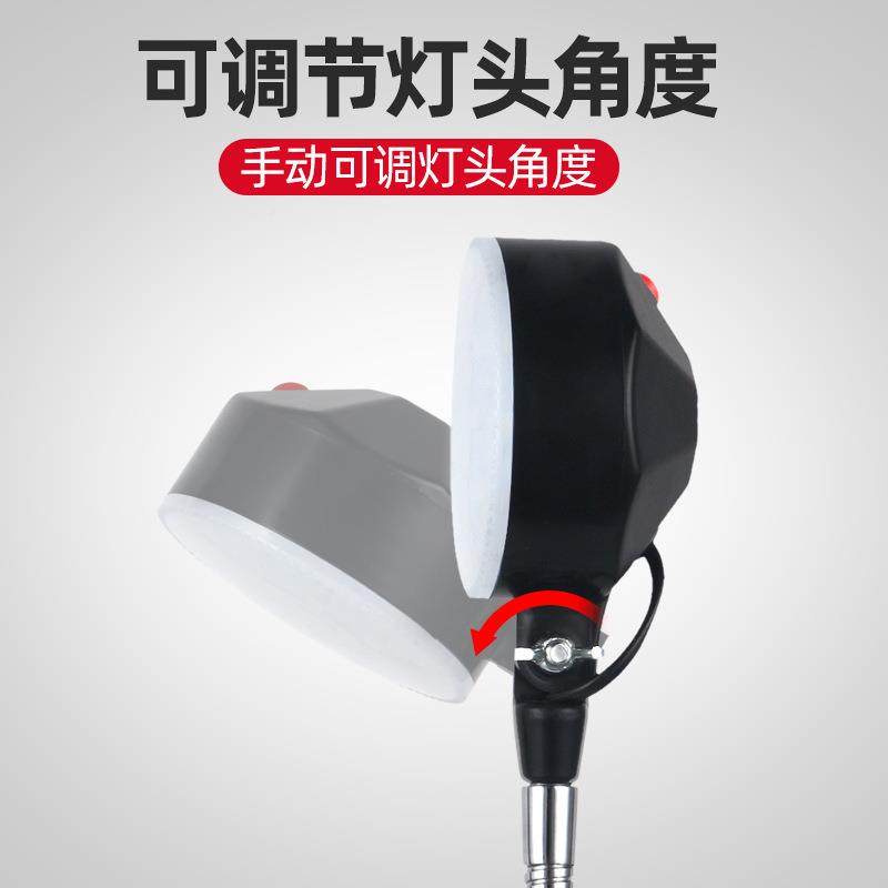 九家作Y5强省摸灯机床作灯12W220V数控设备工作灯工磁座工灯220v