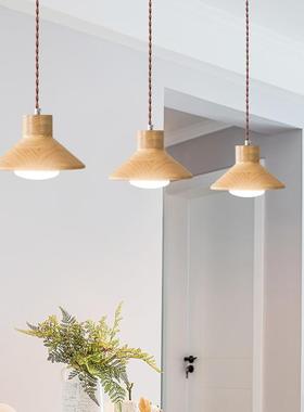 北欧日式原木餐厅吊简单头三头餐桌约饭厅吧NJ01195灯台民宿卧室