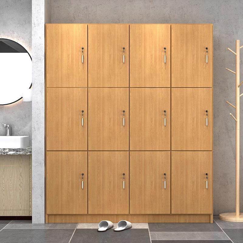 GY-11瑜更衣健身房木制员柜工储物柜浴室洗浴心中鞋柜带锁伽院柜,商业/办公家具,办公储物柜,淘宝优惠券,粉丝福利购,淘宝优惠卷