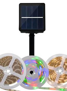 外太阳能灯带30灯236409一米8档模式太阳板85户*8-1005HA调光防水