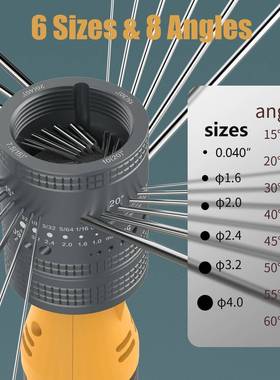 用于TG焊接的钨电极HHZ研磨机，6种I尺寸1个0角度
