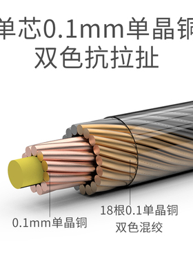 7N单晶铜ie80 se535 ie40wpro 2.5/4.4平衡mmcx耳机升级线0.78双