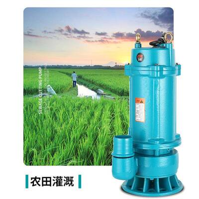 家用小型20V无堵塞排污泵工水程废道排水潜水泵化粪池无品牌/污河