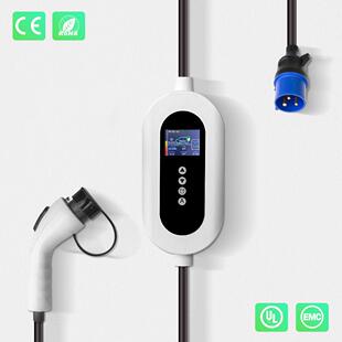 便携式车充国新能源充电枪A3随2汽47车家用7KW便携标式充电桩