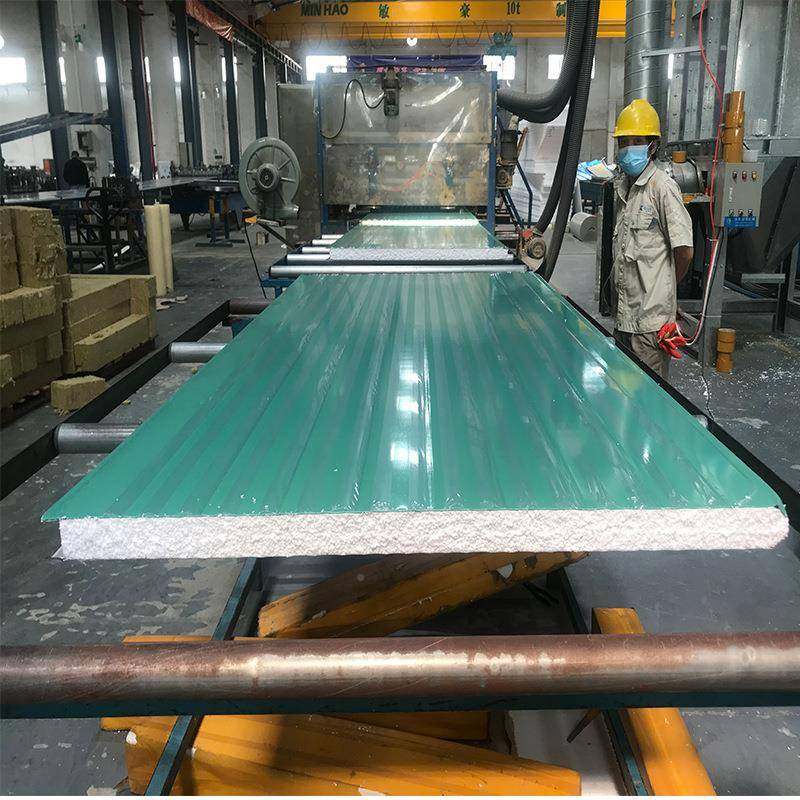 家直销阻隔NSF热泡沫板室沫内吊顶保温隔墙厂泡彩钢复合净化燃夹