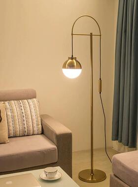 后现代简约书轻奢厅创落地灯设计师样板房客意卧室床头89608房灯