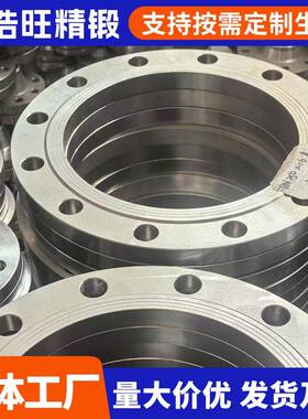 不钢大口径法兰形平焊非法锈兰盘冲压锻造304DN15标异风电大口径