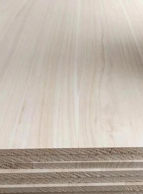 厂货源直销桐木板材桐直拼板实木板家家具大木板桐木板子OGJ整板