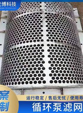 2循环4泵口滤网1.529排浆泵2205过滤网N0896不口锈钢筛网光GB-LW