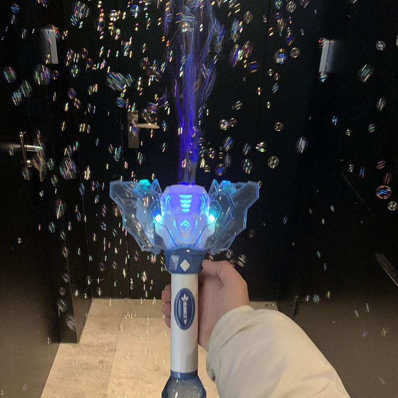 变身器闪光泡泡棒泡泡枪玩具吹泡泡机玩具魔法棒