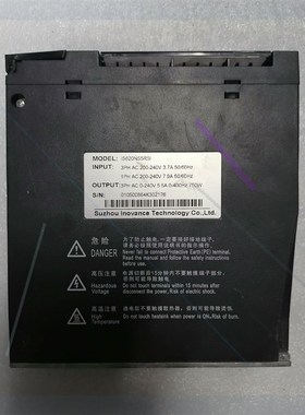 汇川 伺服驱动器 IS620NS5R5I