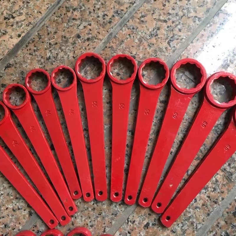 塔吊梅花扳手#定制标准节安拆江汉梅花扳手塔机配件