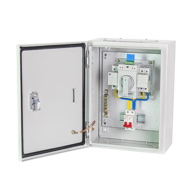 格驰双电关源切换箱两路自转换开控制2P63A单动相套36225配电成箱