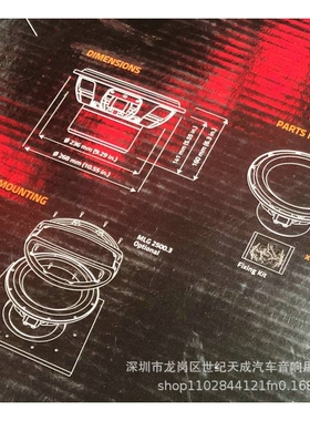 进口意大利ML2500.3 进口纯低音喇叭10寸无源超重低音喇叭低音炮