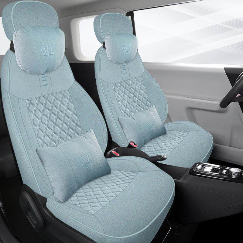 长安糯版玉棉麻垫专车专用221汽车坐四季全米包男女纯电动一车一