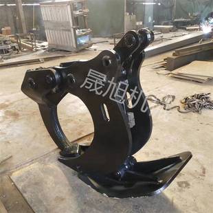 挖机树根挖拔器 荒地树根挖剪一体机 挖机挖树根夹子