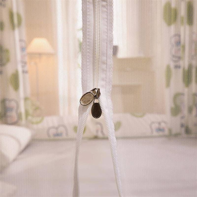 225新款三开蚊帐遮光帘一体式防尘顶家1HGX5./1.8门m床公主风0蚊