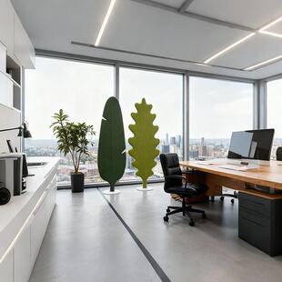 可动吸音降噪屏风办公洽式谈区移隔域划活动式屏风隔断活动80屏风