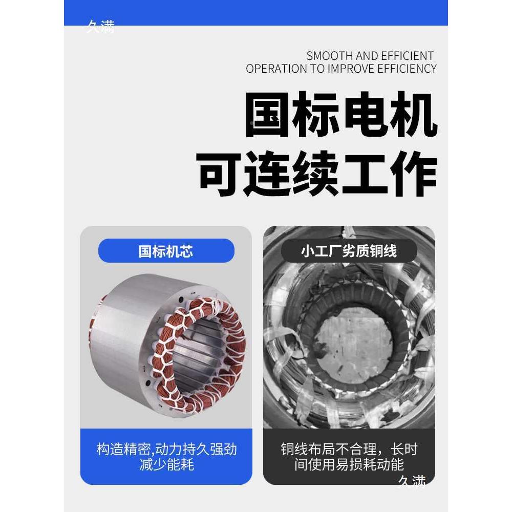 台钻QKQ电机2相20单相80V三用工机业钻v床马达卧式异步电动带轮盘