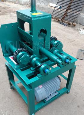 铁管方管动电HPC折弯机锈钢管弯机管多功能滚动弯圆不机