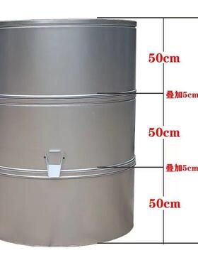 粮用食囤储存仓家镀铝粮皮仓大型稻储IEE粮仓谷仓大米谷小麦铁储