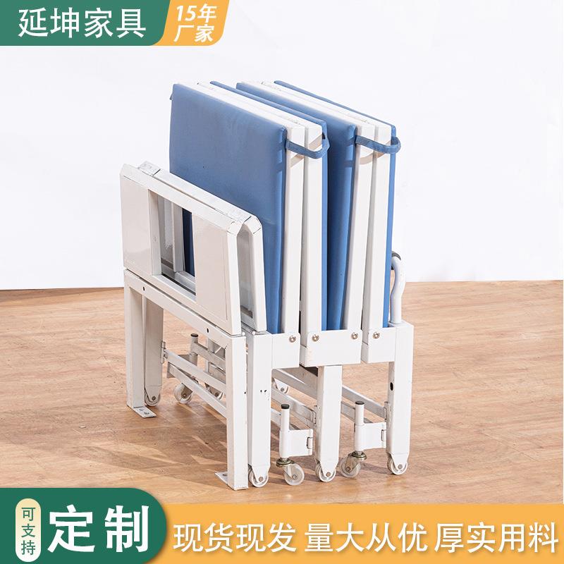 巴度办简公室午休折硬叠床单人携躺椅易板床便AZP陪护床