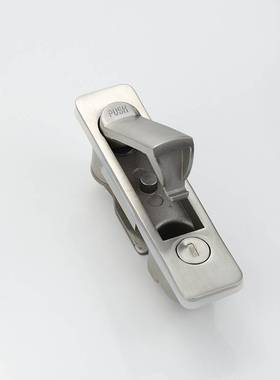 304不锈钢MS730平面锁配电箱控制柜门锁MS737开关柜中置柜门防锈