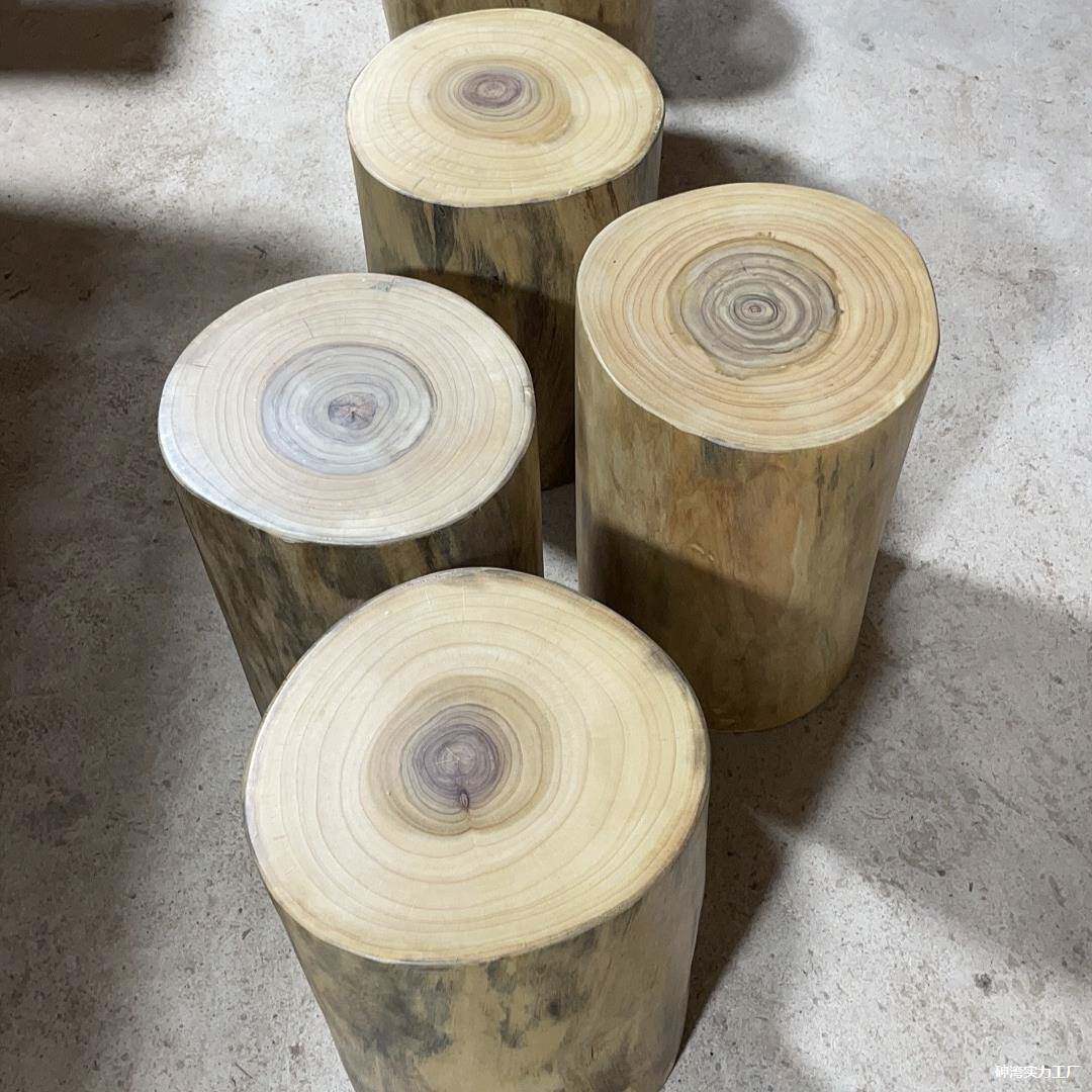 木香樟木树根墩树木桩桩凳坐凳子花架雕687几实木大底座墩茶子木