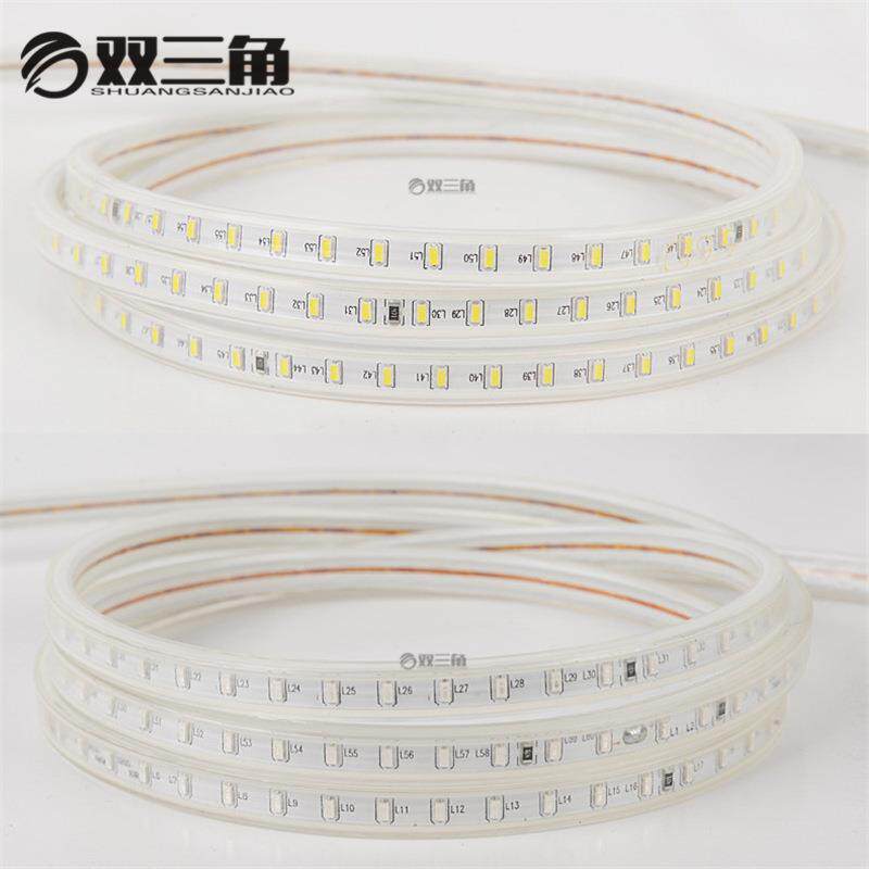 220v高压3装140灯带LED灯带厂家SDM贴片发光家吊顶柔性软灯带灯条