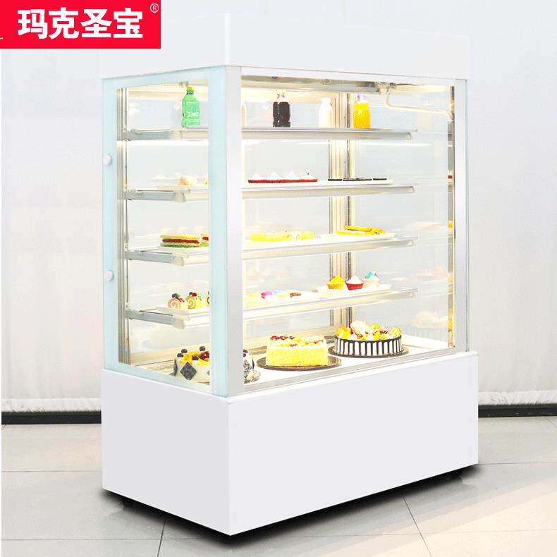 立式461前后门柜蛋糕柜柜饮料西点柜冷藏柜保鲜柜展示柜立风冷开