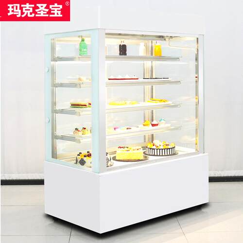 立式461前后门柜蛋糕柜柜饮料西点柜冷藏柜保鲜柜展示柜立风冷开