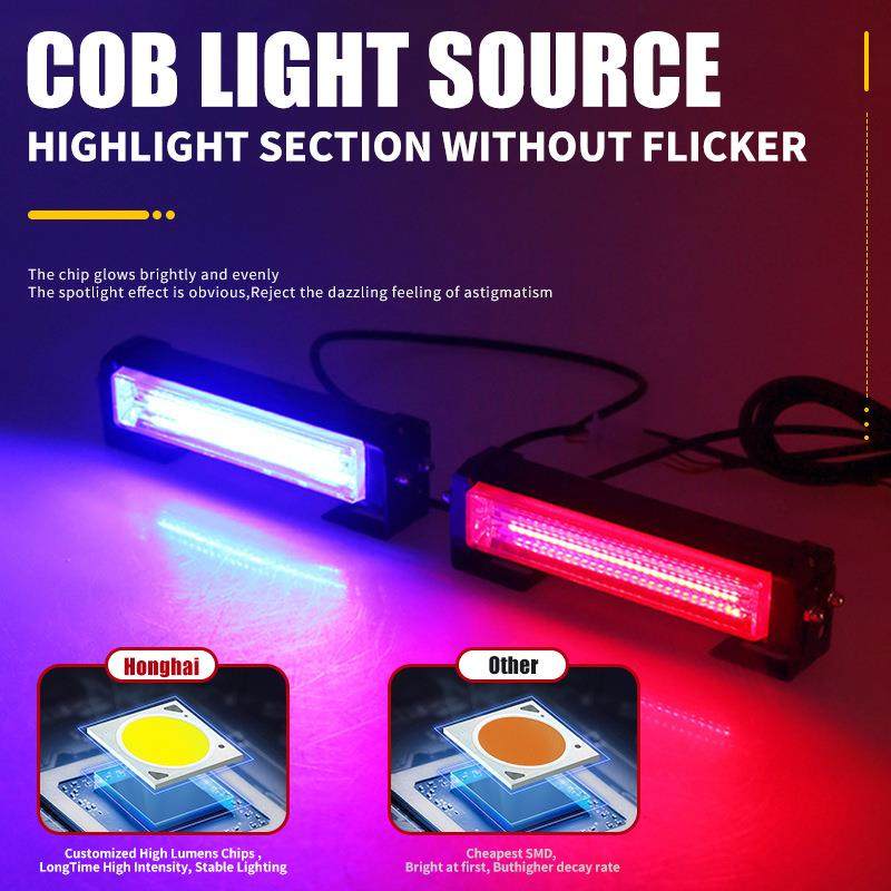 一拖二杠灯汽车改装中网cob爆闪警示灯light bar频闪灯控制,3C数码配件,其它配件,淘宝优惠券,粉丝福利购,淘宝优惠卷