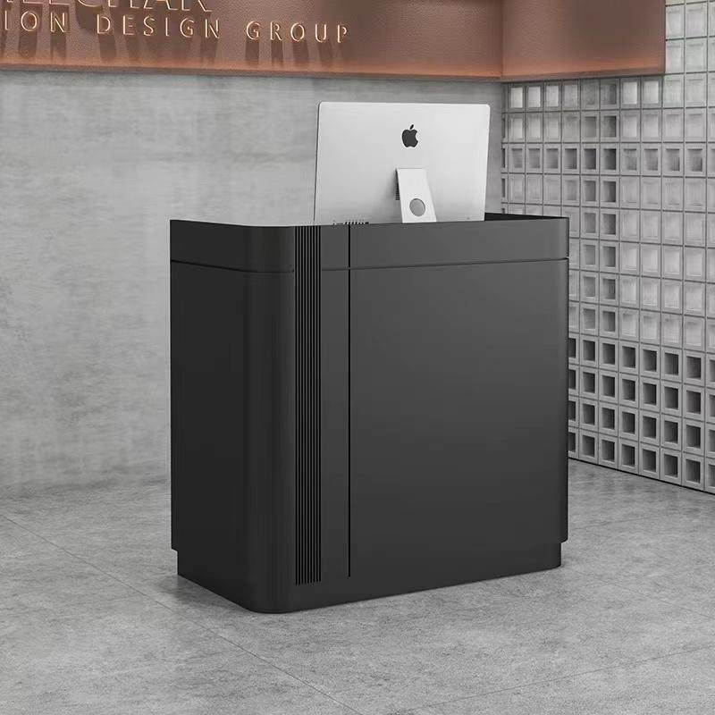 服装店工业风收银台复古前台 4S店接待台商铺 酒店咨询迎宾小