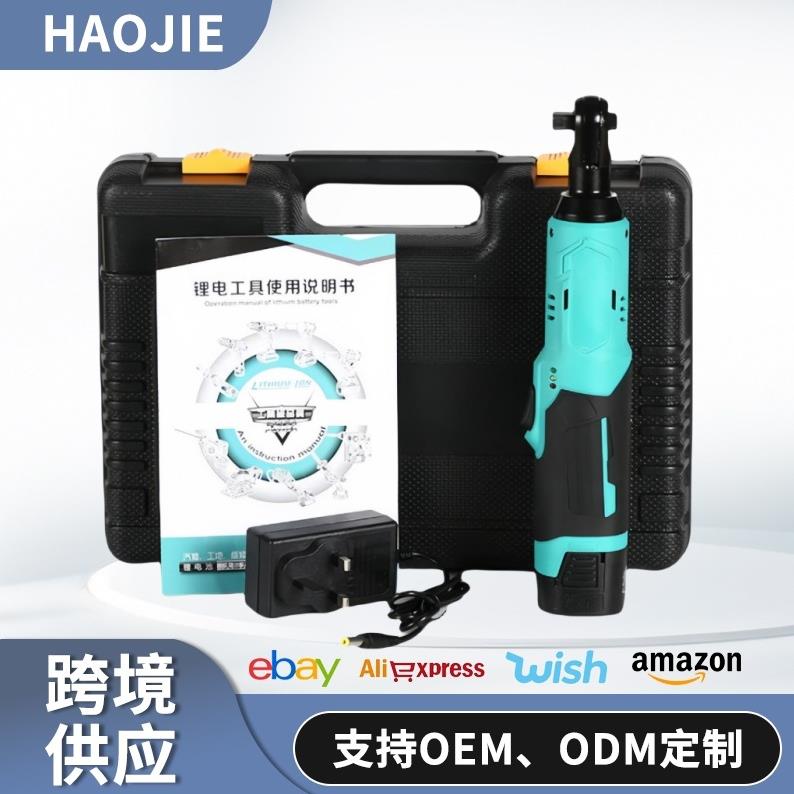 90度角8-25伏棘轮扳手大扭力汽修扳手电动扳手制作