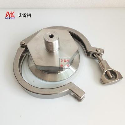 卡盘接头77.5mm不锈钢快装外丝卡箍外快装外丝接头卡盘内接外螺纹