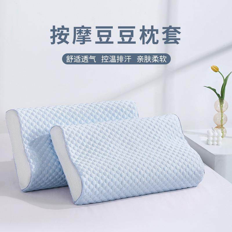 乳胶枕套2025新款一对装记忆枕枕套30x50单个四季枕头套40cmx60cm
