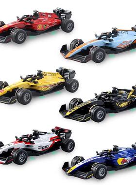 跨新品UYP你16小4迷合境金汽车模型灯光可调速方程式赛车儿童遥控