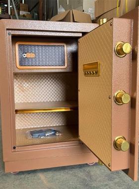 衣柜保险箱入墙小型家用防电子密CQV码保险柜Firoepr火ofminisafe