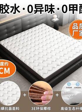 天室然棕床垫家用卧乳胶儿童棕58458垫榻米护脊椰席梦榻思偏硬