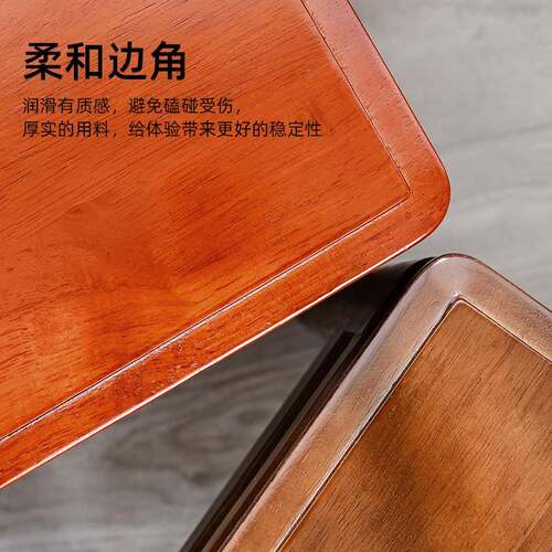 实木方c家用板凳客厅餐桌凳TAZ5m方凳子中凳式复4古商用大方凳木