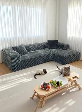 亚马逊真空简24951压绒沙发床客厅阳台榻榻米单人约缩灯芯跨境