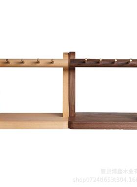 木质进门YGN钥匙收架玄门口桌面厅置物架客放关钥匙收纳盒创纳意