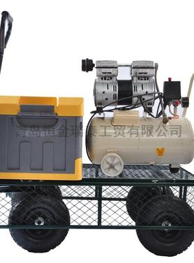 花园农境场户车外工具IPP搬运物资网车选四轮推拉车跨优现货