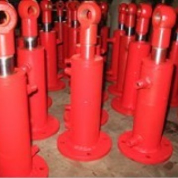 叉车属具调距纸卷夹推拉器油缸