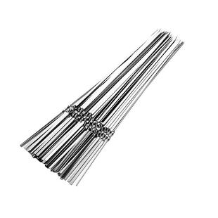 304不锈烧串烤签子扁签钢羊肉串烧签烤针烤串烤肉F95TS9S5针工具