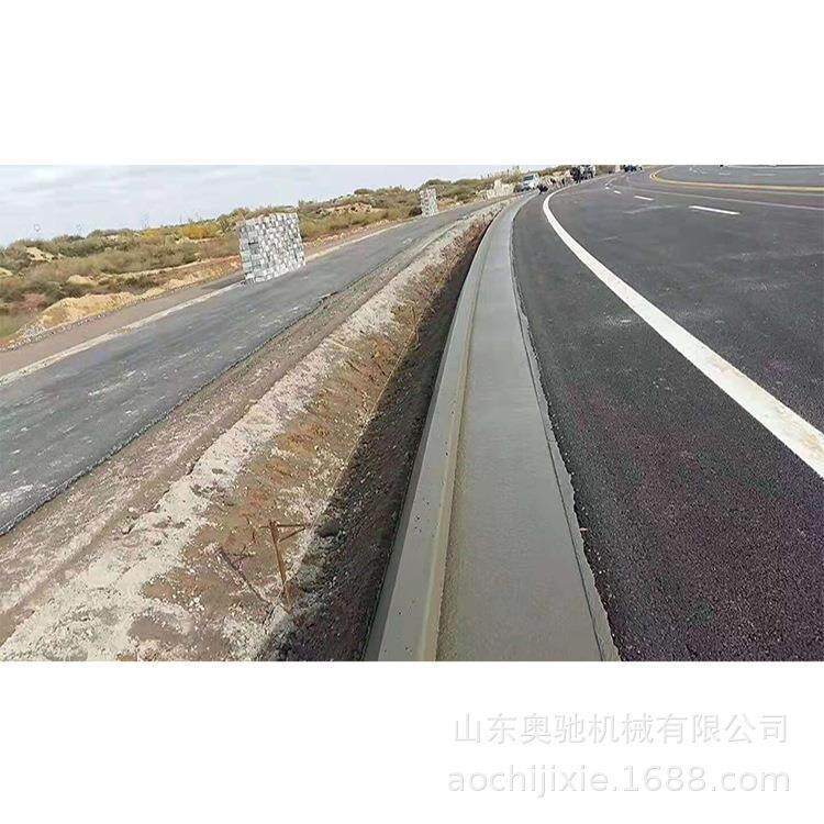 产路缘石滑膜机生多路土功能全自动352959缘石滑膜机混凝拦水带成