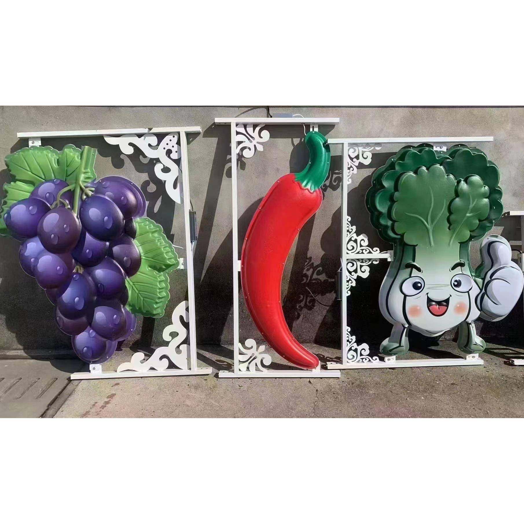 户外路灯杆发光挂箱装饰LUY亚克灯力笼1.2米广告牌灯发光中灯国结